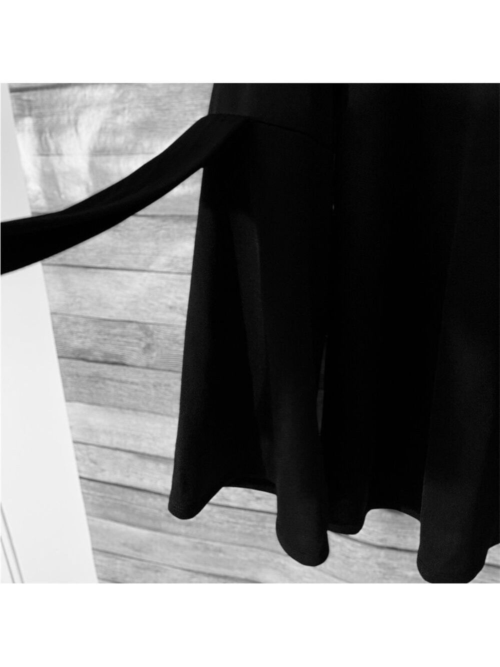 Gibson Women’s Black Blouse Bell Sleeves Round Neck Shirt Top Size: Small - Picture 4 of 9